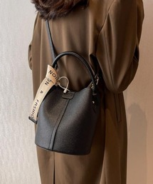 Ritzy | 2way バイカラー バケットショルダーバック ハンドバッグ(ショルダーバッグ)