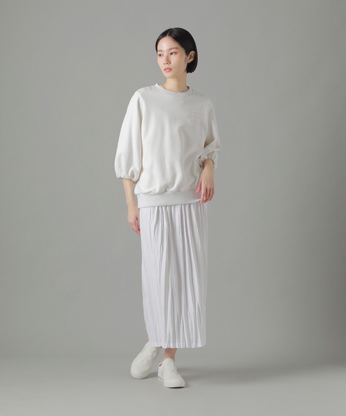 ZUCCa（ズッカ）の「RECOVER スウェット / スウェット / (O)（スウェット・レディース・ホワイト/ブラック/グレー・M size）」の7枚目の写真