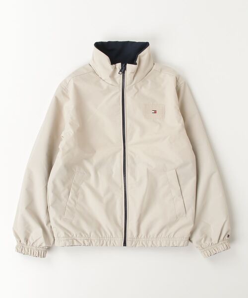 TOMMY HILFIGER（トミーヒルフィガー）の「BOYS カラーブロックリバーシブルジャケット（ブルゾン・キッズ・ネイビー/ベージュ・140cm/150cm/130cm/160cm）」の6枚目の写真