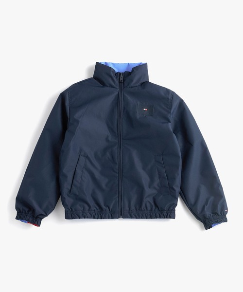TOMMY HILFIGER（トミーヒルフィガー）の「BOYS カラーブロックリバーシブルジャケット（ブルゾン・キッズ・ネイビー/ベージュ・140cm/150cm/130cm/160cm）」の14枚目の写真
