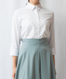 NARACAMICIE | 【NARACAMICIE】オックスフォード七分袖シャツ(シャツ/ブラウス)