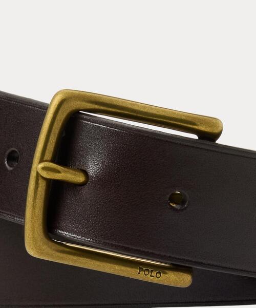 RLロゴ ブラックレザー ベルト LAUREN RALPH LAUREN アンカーロゴ レザー スキニー ベルト 通販