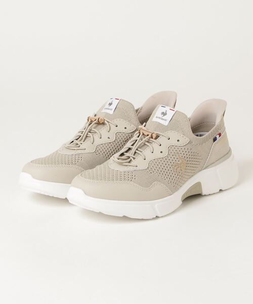 le coq sportif(ルコックスポルティフ)の「ルコックスポルティフ/LCS ロワール ランニングシューズ LU5SSN06LZ(スニーカー・レディース・ベージュ系その他・22.5cm/23.0cm/23.5cm/24.0cm/24.5cm/25.0cm)」の8枚目の写真
