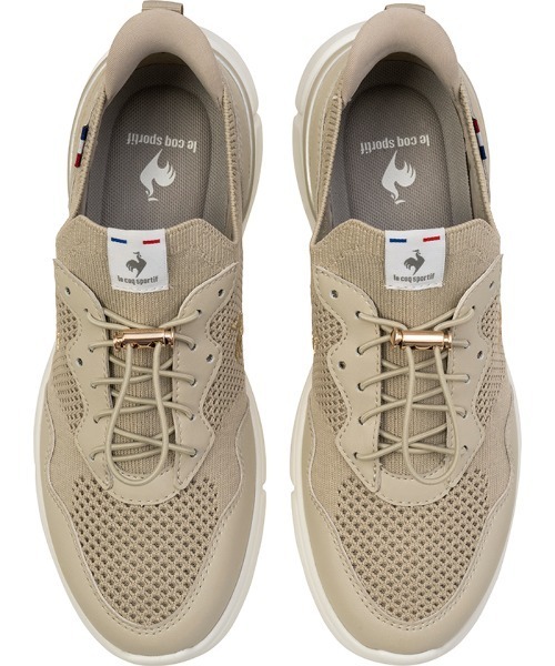 le coq sportif(ルコックスポルティフ)の「ルコックスポルティフ/LCS ロワール ランニングシューズ LU5SSN06LZ(スニーカー・レディース・ベージュ系その他・22.5cm/23.0cm/23.5cm/24.0cm/24.5cm/25.0cm)」の9枚目の写真
