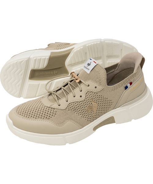 le coq sportif(ルコックスポルティフ)の「ルコックスポルティフ/LCS ロワール ランニングシューズ LU5SSN06LZ(スニーカー・レディース・ベージュ系その他・22.5cm/23.0cm/23.5cm/24.0cm/24.5cm/25.0cm)」の4枚目の写真