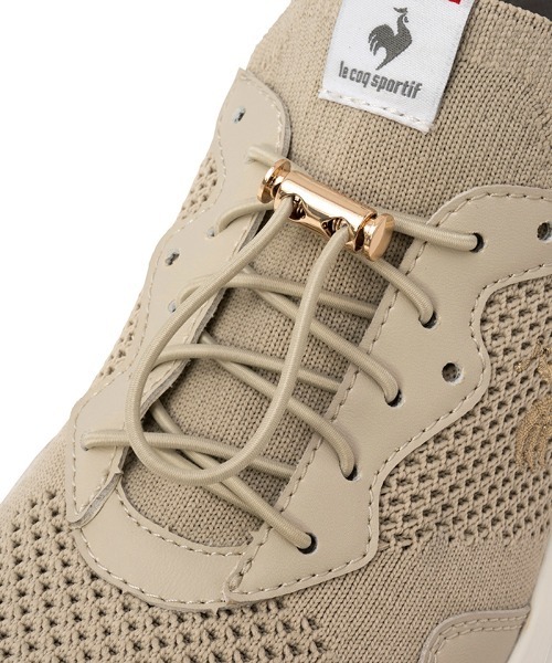le coq sportif(ルコックスポルティフ)の「ルコックスポルティフ/LCS ロワール ランニングシューズ LU5SSN06LZ(スニーカー・レディース・ベージュ系その他・22.5cm/23.0cm/23.5cm/24.0cm/24.5cm/25.0cm)」の5枚目の写真