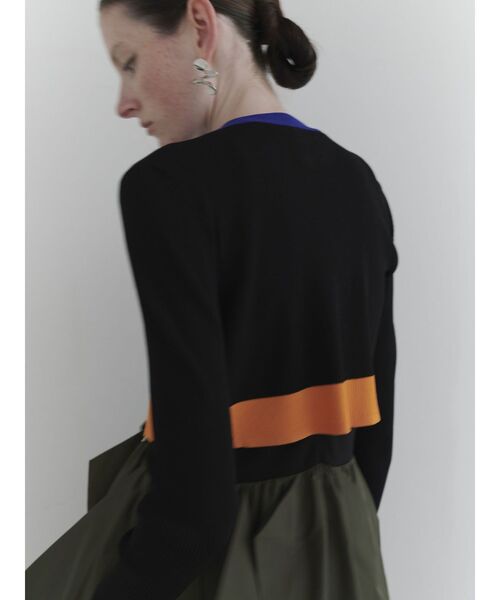 UN3D.（アンスリード）の「SHORT KT ZIP CD / ショートニットジップ