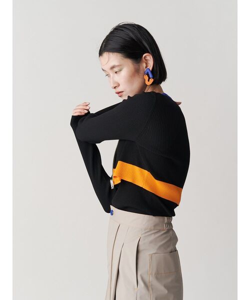 UN3D.（アンスリード）の「SHORT KT ZIP CD / ショートニットジップ