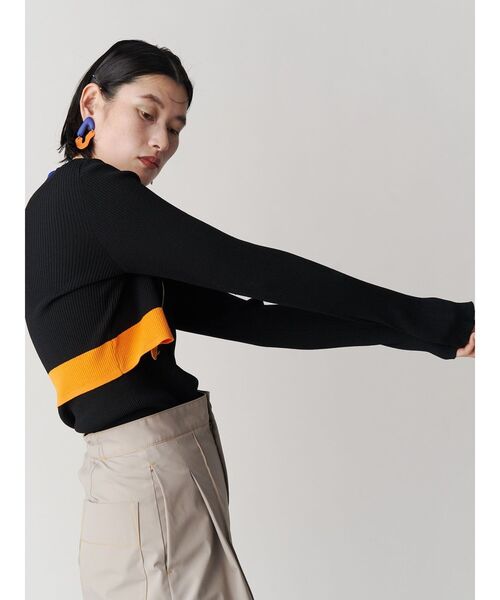 UN3D.（アンスリード）の「SHORT KT ZIP CD / ショートニットジップ