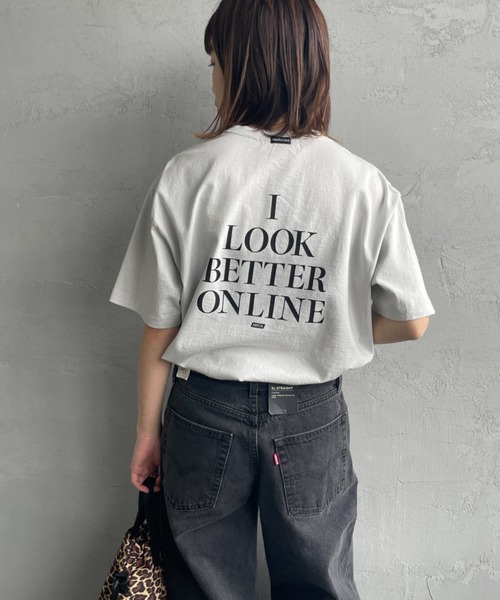 tシャツ 「FUDGE 7月号掲載」「Americana×JEANS FACTORY/アメリカーナ×ジーンズファクトリー」 別注 オゾンバイオ加工 バ セール】【FUDGE 7月号掲載】[Americana×JEANS FACTORY