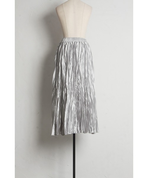 ZOZO限定】シワ加工プリーツスカート（スカート）｜&. NOSTALGIA