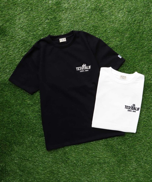 TES LOGO EMB T-SHIRT / Tシャツ（Tシャツ/カットソー）｜The