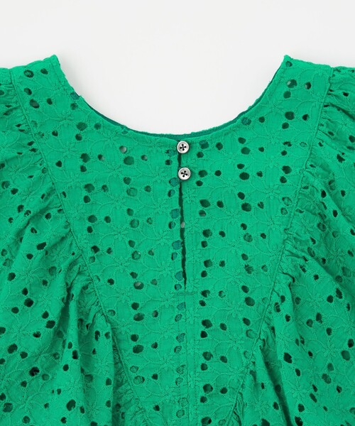 EMMEL REFINES(エメルリファインズ)の「<EMMEL REFINES>EM フリル レース ブラウス(シャツ/ブラウス・レディース・ブラック/ホワイト/ケリーグリーン・FREE)」の20枚目の写真