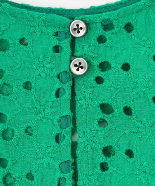 EMMEL REFINES(エメルリファインズ)の「<EMMEL REFINES>EM フリル レース ブラウス(シャツ/ブラウス・レディース・ブラック/ホワイト/ケリーグリーン・FREE)」の21枚目の写真