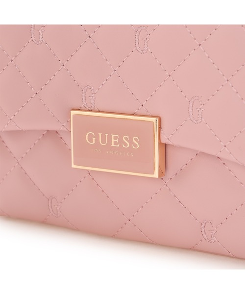 Guess（ゲス）の「GWYN Mini Crossbody Flap クロスボディバッグ（ショルダーバッグ・レディース・ピンク/ホワイト/ベージュ/ブラック・ONE SIZE）」の15枚目の写真