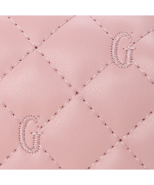 Guess（ゲス）の「GWYN Mini Crossbody Flap クロスボディバッグ（ショルダーバッグ・レディース・ピンク/ホワイト/ベージュ/ブラック・ONE SIZE）」の5枚目の写真