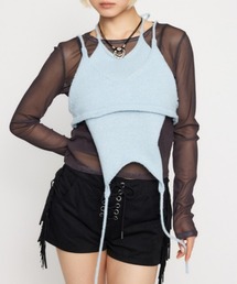 2PIECE KNIT ビスチェキャミソール