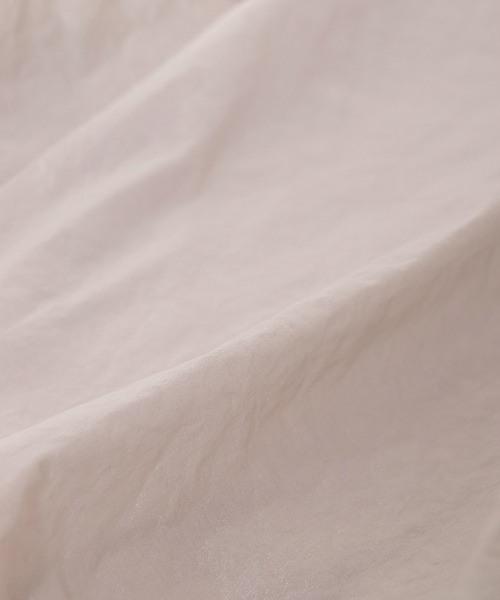 Jines（ジネス）の「ペーパークロスツイストノースリブラウス【セットアップ可】（シャツ/ブラウス・レディース・キャメル/グレー・38）」の21枚目の写真