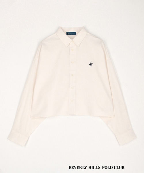 【BEVERLY HILLS POLO CLUB】ボウタイ付きビッグシャツ NICOLE CLUB｜【BEVERLY HILLS POLO CLUB】ボウタイ付きビッグ