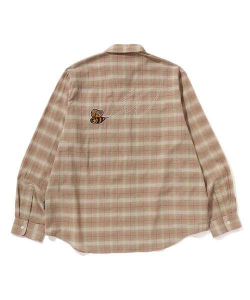 BAPE X SEAN WOTHERSPOON EMBROIDERY CHECK SHIRT（シャツ/ブラウス