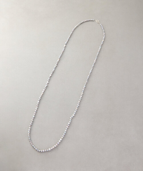 BEARDSLEY(ビアズリー)の「《2.718》パールロングネックレス(ネックレス・レディース・シルバー・FREE)」の3枚目の写真