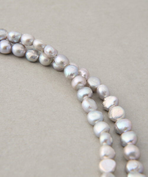 BEARDSLEY(ビアズリー)の「《2.718》パールロングネックレス(ネックレス・レディース・シルバー・FREE)」の5枚目の写真