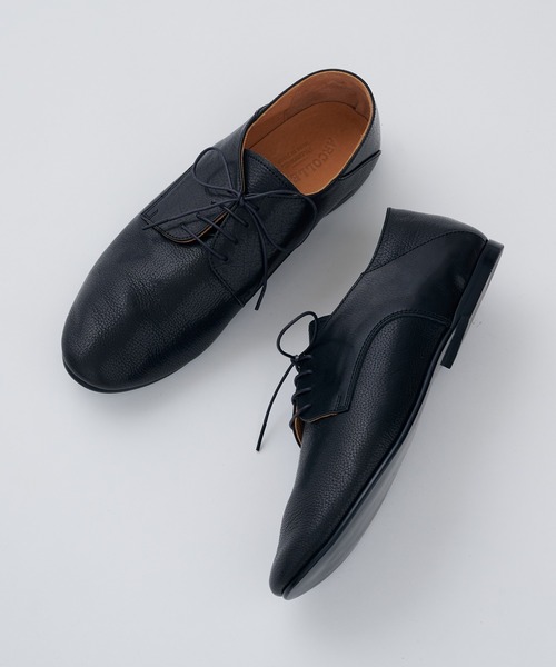 ARCOLLETTA PADRONE(アルコレッタ パドローネ)の「【ARCOLLETTA PADRONE】別注 2WAY DERBY DANCE SHOES AP8185-2014(その他シューズ・メンズ・ブラウン/ブラック系その他2/ブラック/グレイッシュベージュ・41/40/42)」の3枚目の写真