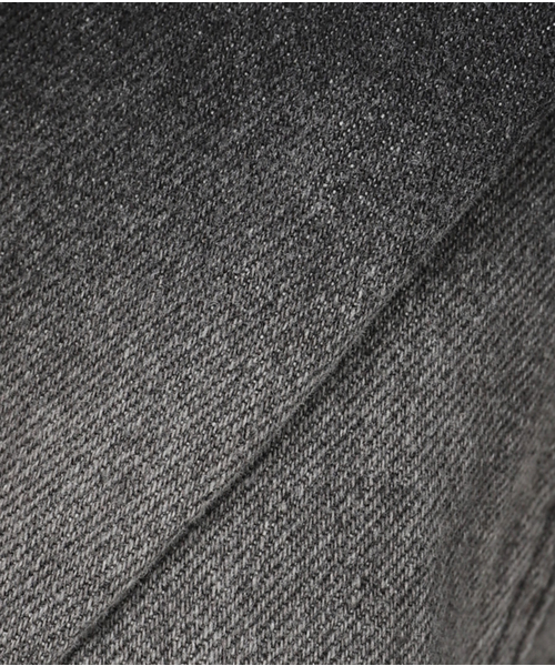 Kijun(キジュン)の「Kijun/キジュン Orbit Jeans(スラックス・レディース・ブラック/サックスブルー・SMALL)」の8枚目の写真