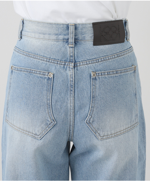 Kijun(キジュン)の「Kijun/キジュン Orbit Jeans(スラックス・レディース・ブラック/サックスブルー・SMALL)」の16枚目の写真