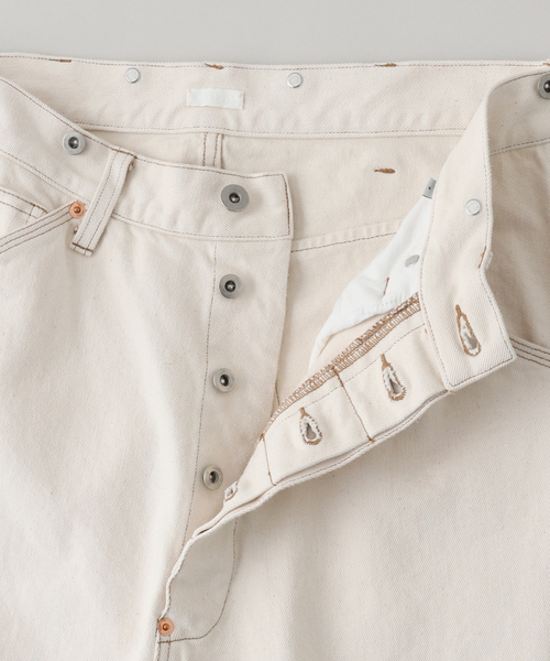 SEEALL(シーオール)の「SEEALL 88 PANTS OFF WHITE SAU41/ CI782/ WHITE(デニムパンツ・メンズ・ホワイト系その他・2)」の5枚目の写真