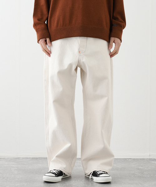 SEEALL(シーオール)の「SEEALL 88 PANTS OFF WHITE SAU41/ CI782/ WHITE(デニムパンツ・メンズ・ホワイト系その他・2)」の7枚目の写真