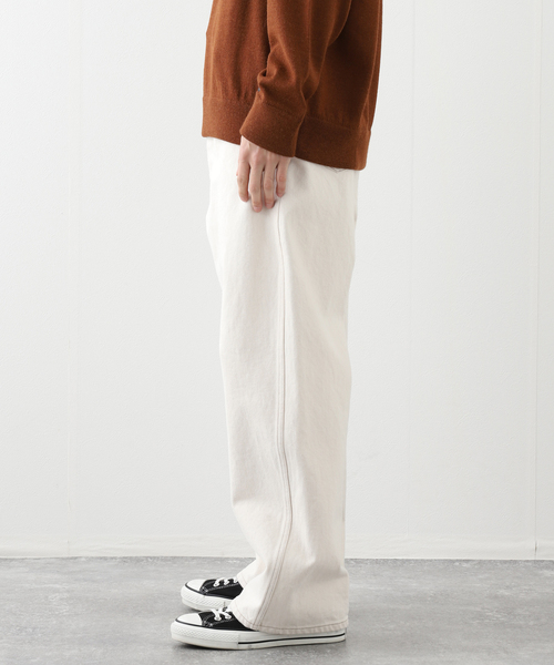 SEEALL(シーオール)の「SEEALL 88 PANTS OFF WHITE SAU41/ CI782/ WHITE(デニムパンツ・メンズ・ホワイト系その他・2)」の8枚目の写真