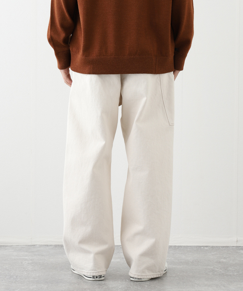 SEEALL(シーオール)の「SEEALL 88 PANTS OFF WHITE SAU41/ CI782/ WHITE(デニムパンツ・メンズ・ホワイト系その他・2)」の9枚目の写真