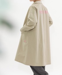 コットンツイルバックロゴラボコート(unisex)