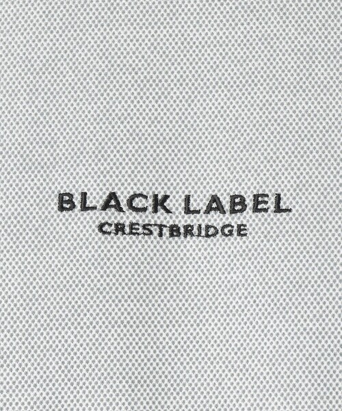 BLACK LABEL CRESTBRIDGE（ブラックレーベル・クレストブリッジ）の「クレストブリッジチェックカラーTシャツ（Tシャツ/カットソー・メンズ・ライトグレー/ネイビー/オフホワイト・M/L/XL）」の14枚目の写真