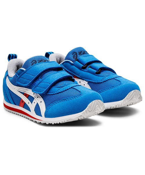 ASICS(アシックス)の「asics kids SUKU2/アシックスキッズ スクスク キッズ ベビー スニーカー ベルクロ 足育 IDAHO MINI 4 300(スニーカー・キッズ・グリーン/ブルー・19.0cm/18.5cm/19.5cm/20.5cm/20.0cm/17.0cm/21.5cm/21.0cm/17.5cm/18.0cm)」の2枚目の写真