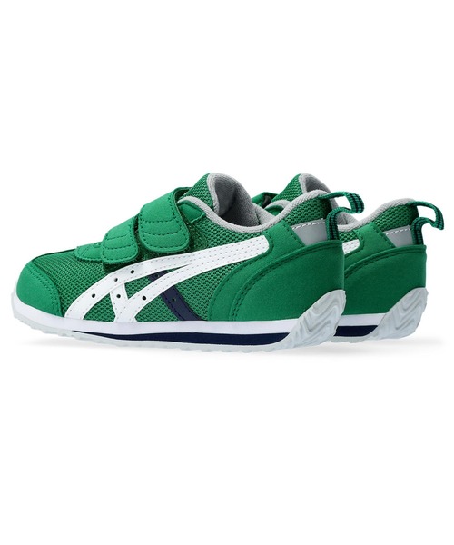 ASICS(アシックス)の「asics kids SUKU2/アシックスキッズ スクスク キッズ ベビー スニーカー ベルクロ 足育 IDAHO MINI 4 300(スニーカー・キッズ・グリーン/ブルー・19.0cm/18.5cm/19.5cm/20.5cm/20.0cm/17.0cm/21.5cm/21.0cm/17.5cm/18.0cm)」の5枚目の写真