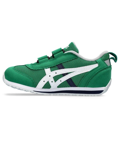 ASICS(アシックス)の「asics kids SUKU2/アシックスキッズ スクスク キッズ ベビー スニーカー ベルクロ 足育 IDAHO MINI 4 300(スニーカー・キッズ・グリーン/ブルー・19.0cm/18.5cm/19.5cm/20.5cm/20.0cm/17.0cm/21.5cm/21.0cm/17.5cm/18.0cm)」の4枚目の写真