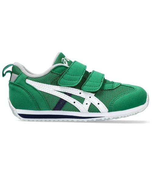 ASICS(アシックス)の「asics kids SUKU2/アシックスキッズ スクスク キッズ ベビー スニーカー ベルクロ 足育 IDAHO MINI 4 300(スニーカー・キッズ・グリーン/ブルー・19.0cm/18.5cm/19.5cm/20.5cm/20.0cm/17.0cm/21.5cm/21.0cm/17.5cm/18.0cm)」の3枚目の写真