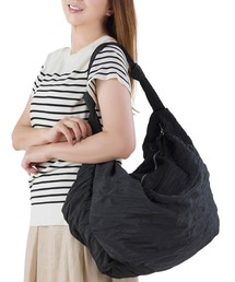 【BarcosBlue/バルコスブルー】ギャザーショルダーバッグ