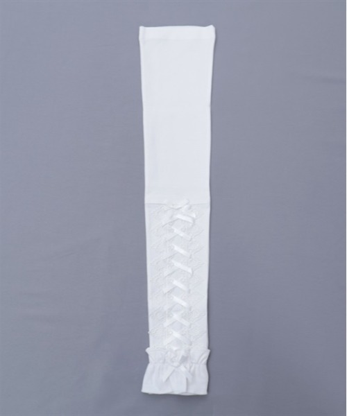 axes femme POETIQUE（アクシーズファムポエティック）の「レースアップＵＶグローブ（手袋・レディース・ホワイト/ブラック/ピンク・FREE）」の17枚目の写真