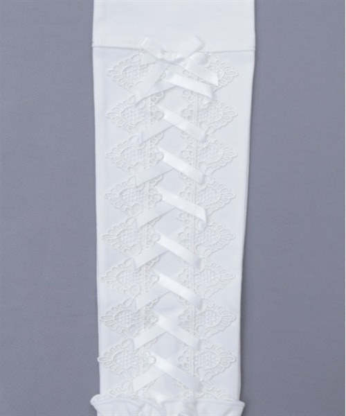 axes femme POETIQUE（アクシーズファムポエティック）の「レースアップＵＶグローブ（手袋・レディース・ホワイト/ブラック/ピンク・FREE）」の19枚目の写真