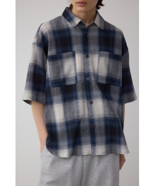 窪塚洋介さん着用アイテム】シアーチェックシャツ（シャツ/ブラウス
