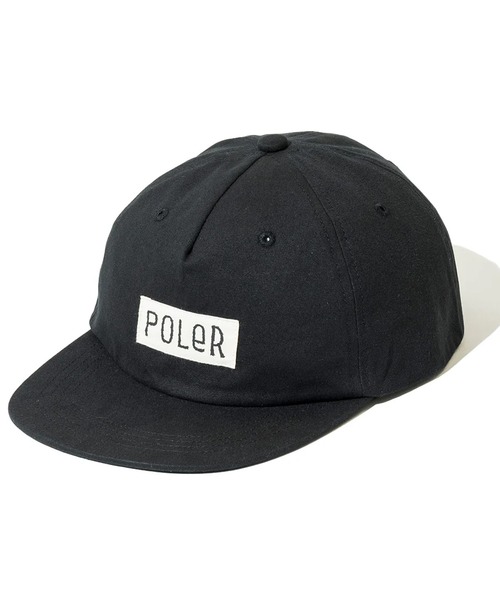 POLeR/ポーラー キャップ FURRY FONT COTTON 6P CAP 251MCV0087