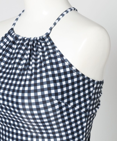 Ocean Pacific（オーシャンパシフィック）の「【Ocean Pacific(オーシャンパシフィック)】スイムウェア＋ショートパンツセット（水着・レディース・チェック/ブラック・FREE）」の11枚目の写真
