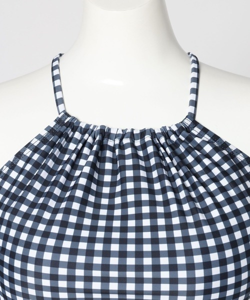 Ocean Pacific（オーシャンパシフィック）の「【Ocean Pacific(オーシャンパシフィック)】スイムウェア＋ショートパンツセット（水着・レディース・チェック/ブラック・FREE）」の12枚目の写真