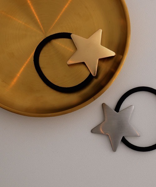 TONE SELECT GOODS（トーンセレクトグッズ）の「【resonance】メタルスター/星 シンプル ヘアゴム（ヘアゴム・レディース・ゴールド/シルバー・FREE）」の7枚目の写真