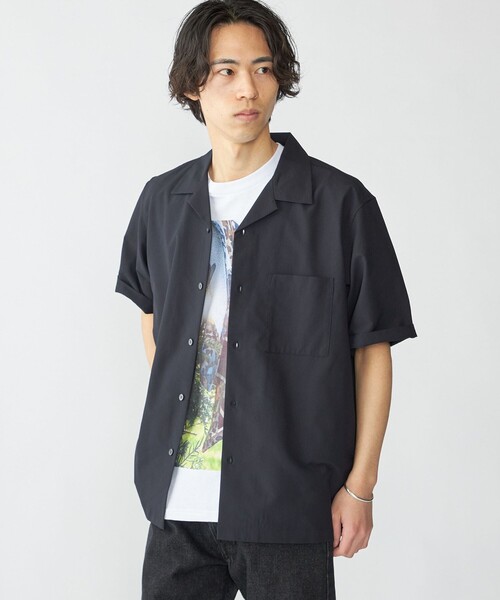 セール】SHIPS: AirShade オープンカラー ショートスリーブ セール】SHIPS: AirShade オープンカラー ショートスリーブ