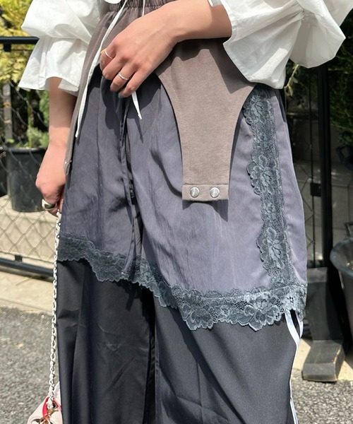 Alley Tokyo（アリートーキョー）の「レディボクサーパンツ（その他パンツ・レディース・チャコール/レッド/オフホワイト・FREE）」の8枚目の写真