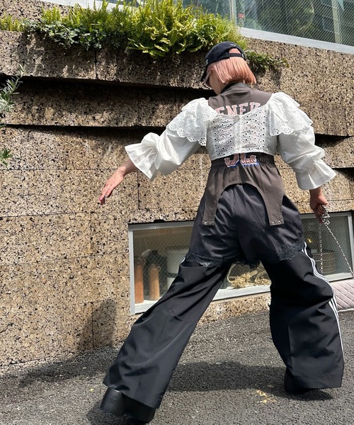 Alley Tokyo（アリートーキョー）の「レディボクサーパンツ（その他パンツ・レディース・チャコール/レッド/オフホワイト・FREE）」の11枚目の写真